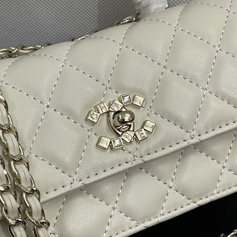 Ch**el top handle bags
